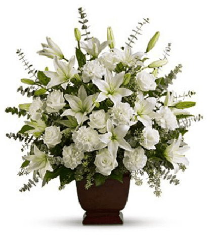 White Sympathy Basket